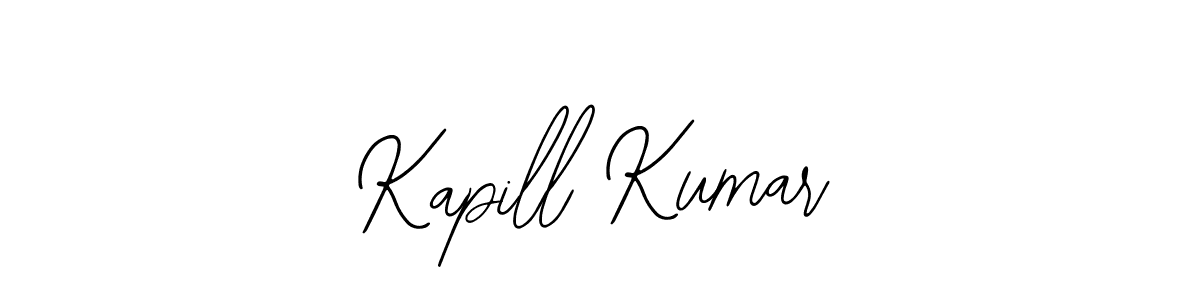 Design your own signature with our free online signature maker. With this signature software, you can create a handwritten (Bearetta-2O07w) signature for name Kapill Kumar. Kapill Kumar signature style 12 images and pictures png