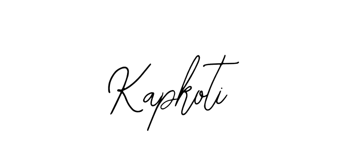Best and Professional Signature Style for Kapkoti. Bearetta-2O07w Best Signature Style Collection. Kapkoti signature style 12 images and pictures png