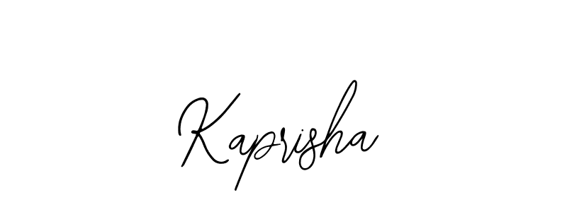 if you are searching for the best signature style for your name Kaprisha. so please give up your signature search. here we have designed multiple signature styles  using Bearetta-2O07w. Kaprisha signature style 12 images and pictures png