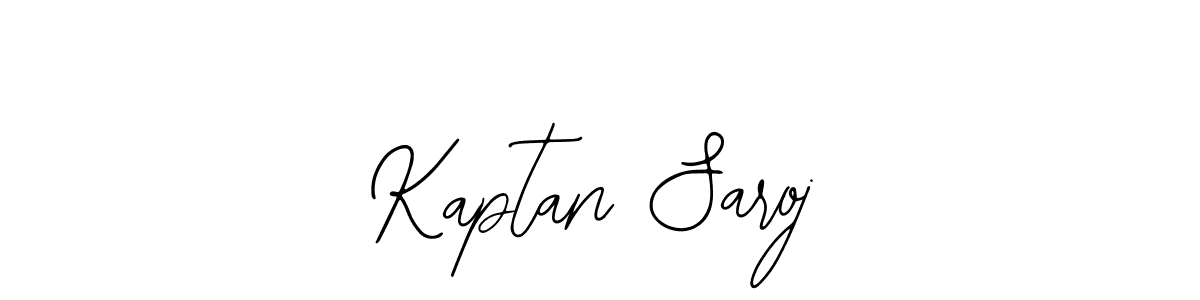 Create a beautiful signature design for name Kaptan Saroj. With this signature (Bearetta-2O07w) fonts, you can make a handwritten signature for free. Kaptan Saroj signature style 12 images and pictures png