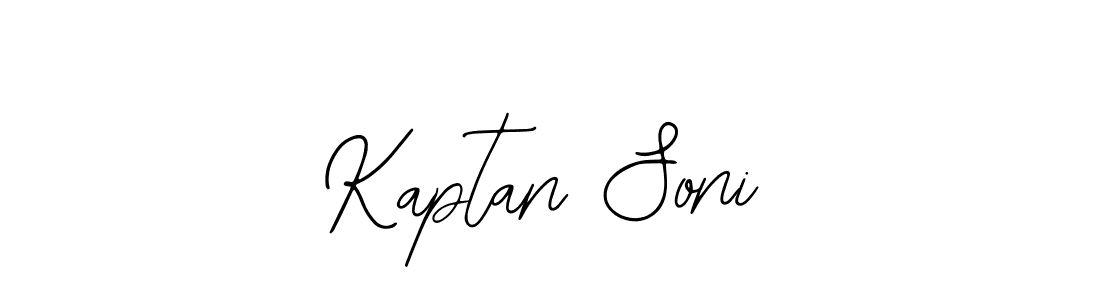 Bearetta-2O07w is a professional signature style that is perfect for those who want to add a touch of class to their signature. It is also a great choice for those who want to make their signature more unique. Get Kaptan Soni name to fancy signature for free. Kaptan Soni signature style 12 images and pictures png