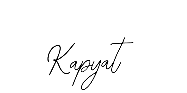 How to make Kapyat signature? Bearetta-2O07w is a professional autograph style. Create handwritten signature for Kapyat name. Kapyat signature style 12 images and pictures png