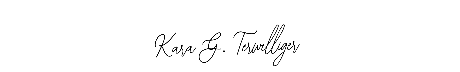 It looks lik you need a new signature style for name Kara G. Terwilliger. Design unique handwritten (Bearetta-2O07w) signature with our free signature maker in just a few clicks. Kara G. Terwilliger signature style 12 images and pictures png