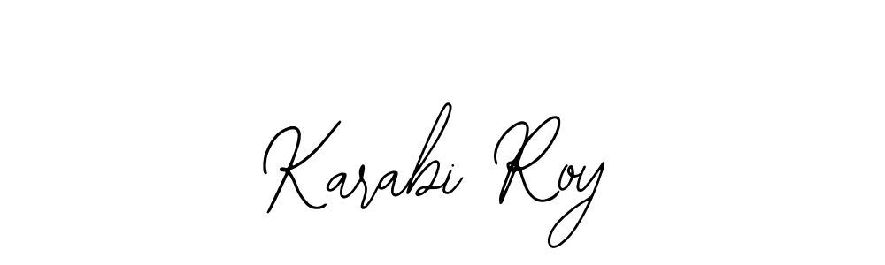 How to Draw Karabi Roy signature style? Bearetta-2O07w is a latest design signature styles for name Karabi Roy. Karabi Roy signature style 12 images and pictures png