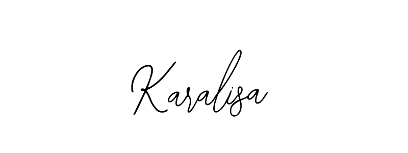 Karalisa stylish signature style. Best Handwritten Sign (Bearetta-2O07w) for my name. Handwritten Signature Collection Ideas for my name Karalisa. Karalisa signature style 12 images and pictures png