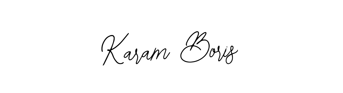 It looks lik you need a new signature style for name Karam Boris. Design unique handwritten (Bearetta-2O07w) signature with our free signature maker in just a few clicks. Karam Boris signature style 12 images and pictures png