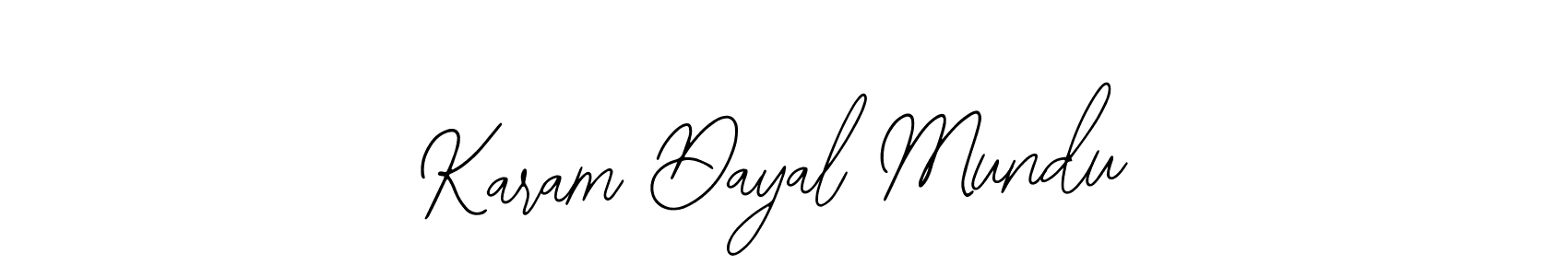 Make a short Karam Dayal Mundu signature style. Manage your documents anywhere anytime using Bearetta-2O07w. Create and add eSignatures, submit forms, share and send files easily. Karam Dayal Mundu signature style 12 images and pictures png