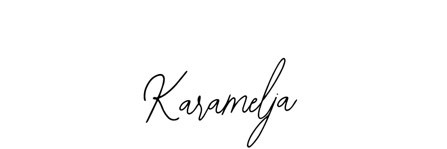 Bearetta-2O07w is a professional signature style that is perfect for those who want to add a touch of class to their signature. It is also a great choice for those who want to make their signature more unique. Get Karamelja name to fancy signature for free. Karamelja signature style 12 images and pictures png