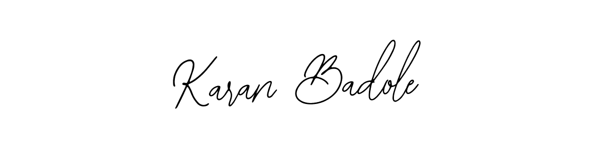 How to make Karan Badole signature? Bearetta-2O07w is a professional autograph style. Create handwritten signature for Karan Badole name. Karan Badole signature style 12 images and pictures png