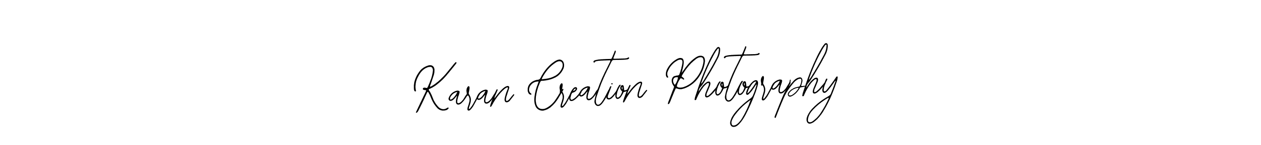 Similarly Bearetta-2O07w is the best handwritten signature design. Signature creator online .You can use it as an online autograph creator for name Karan Creation Photography. Karan Creation Photography signature style 12 images and pictures png