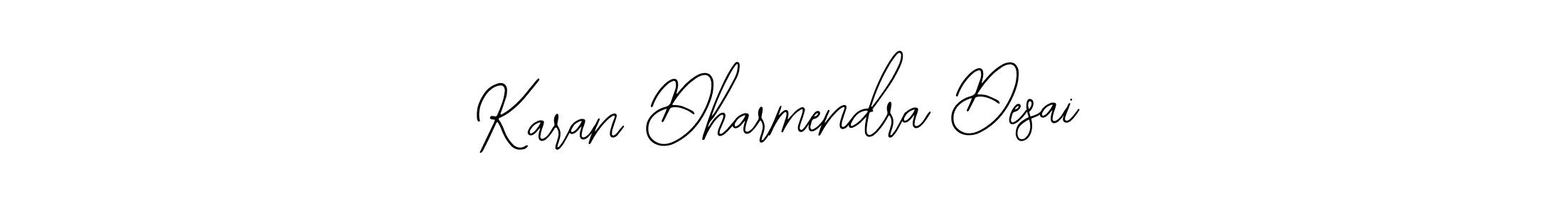 You should practise on your own different ways (Bearetta-2O07w) to write your name (Karan Dharmendra Desai) in signature. don't let someone else do it for you. Karan Dharmendra Desai signature style 12 images and pictures png