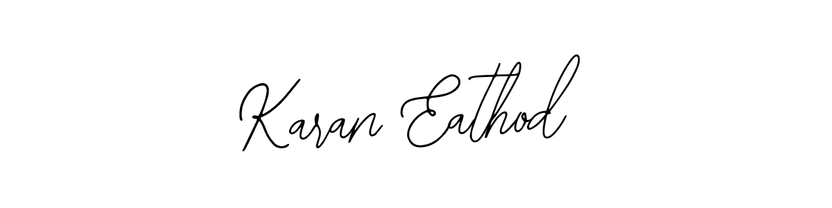 Create a beautiful signature design for name Karan Eathod. With this signature (Bearetta-2O07w) fonts, you can make a handwritten signature for free. Karan Eathod signature style 12 images and pictures png