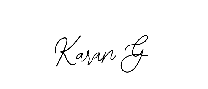 How to Draw Karan G signature style? Bearetta-2O07w is a latest design signature styles for name Karan G. Karan G signature style 12 images and pictures png