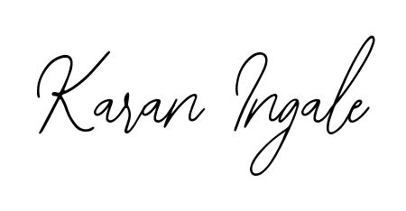 Enhance your business communications with Karan Ingale signature in Bearetta-2O07w lettering. Clean, modern, and universally compatible. Karan Ingale signature style 12 images and pictures png