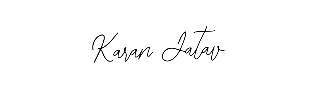 Also we have Karan Jatav name is the best signature style. Create professional handwritten signature collection using Bearetta-2O07w autograph style. Karan Jatav signature style 12 images and pictures png