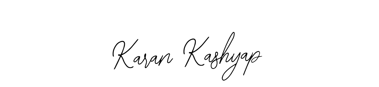 Karan Kashyap stylish signature style. Best Handwritten Sign (Bearetta-2O07w) for my name. Handwritten Signature Collection Ideas for my name Karan Kashyap. Karan Kashyap signature style 12 images and pictures png