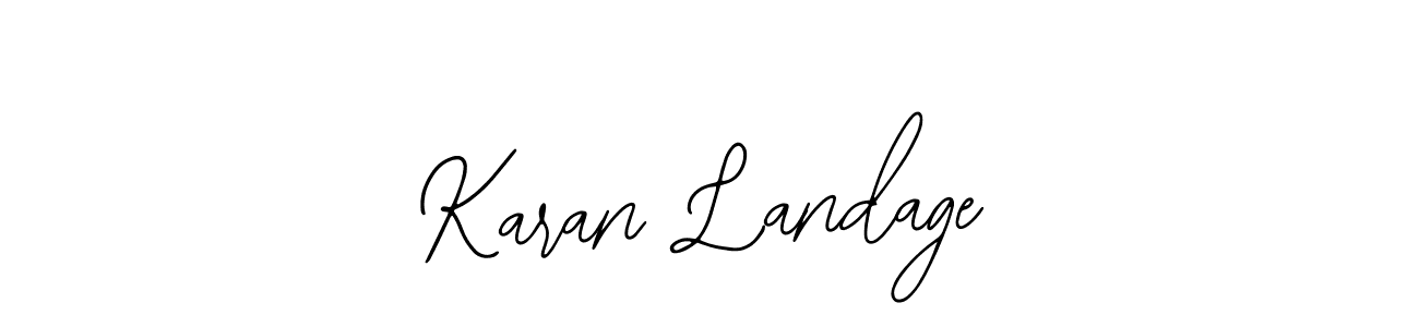 Best and Professional Signature Style for Karan Landage. Bearetta-2O07w Best Signature Style Collection. Karan Landage signature style 12 images and pictures png