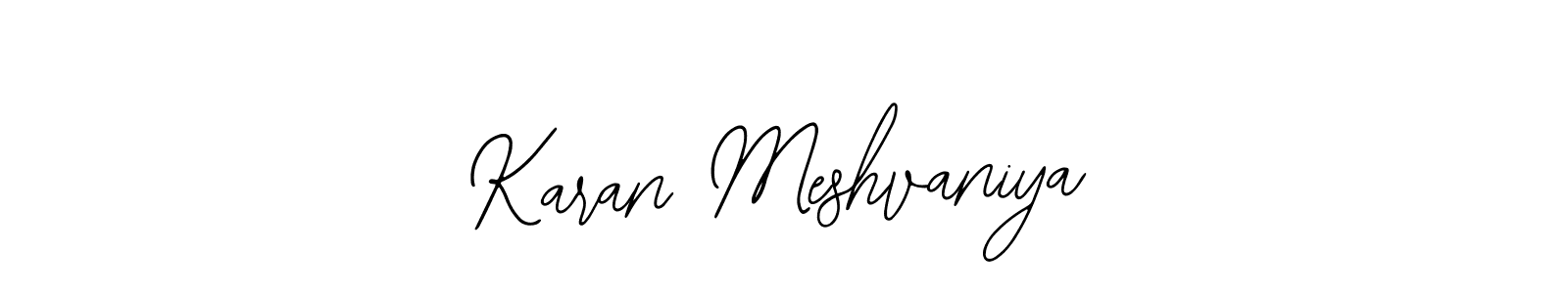 You can use this online signature creator to create a handwritten signature for the name Karan Meshvaniya. This is the best online autograph maker. Karan Meshvaniya signature style 12 images and pictures png