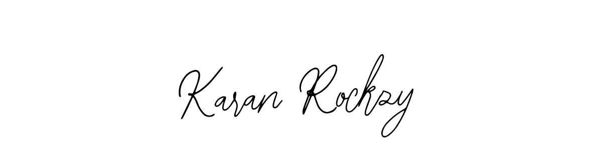 Make a short Karan Rockzy signature style. Manage your documents anywhere anytime using Bearetta-2O07w. Create and add eSignatures, submit forms, share and send files easily. Karan Rockzy signature style 12 images and pictures png