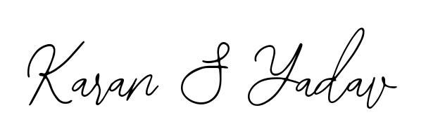 A modern signature idea for name Karan S Yadav using Bearetta-2O07w font. Clean strokes and elegant curves make it stand out instantly. Karan S Yadav signature style 12 images and pictures png