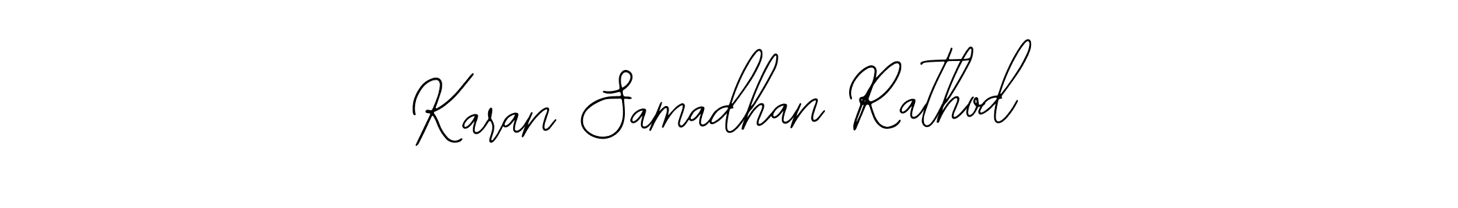 Similarly Bearetta-2O07w is the best handwritten signature design. Signature creator online .You can use it as an online autograph creator for name Karan Samadhan Rathod. Karan Samadhan Rathod signature style 12 images and pictures png