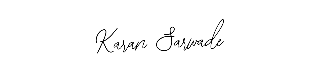 How to Draw Karan Sarwade signature style? Bearetta-2O07w is a latest design signature styles for name Karan Sarwade. Karan Sarwade signature style 12 images and pictures png