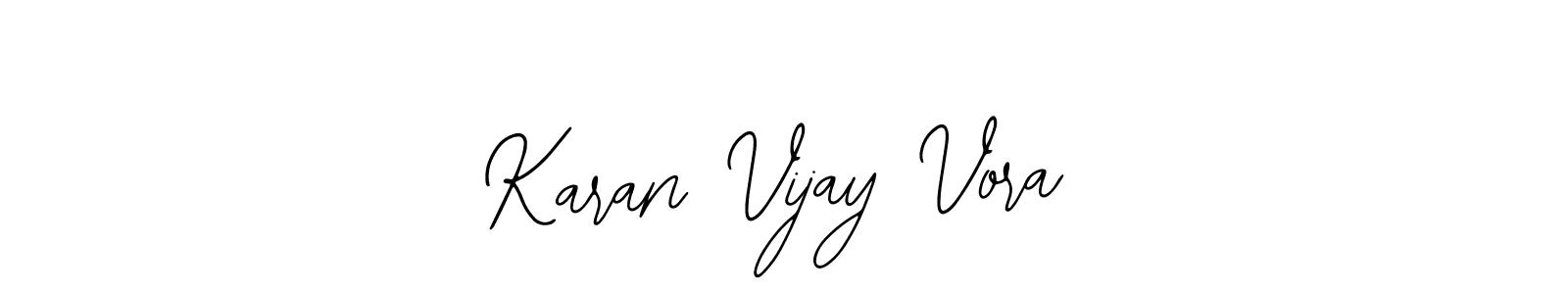 Also we have Karan Vijay Vora name is the best signature style. Create professional handwritten signature collection using Bearetta-2O07w autograph style. Karan Vijay Vora signature style 12 images and pictures png