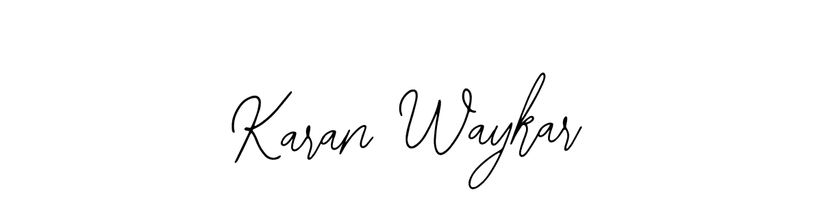 Once you've used our free online signature maker to create your best signature Bearetta-2O07w style, it's time to enjoy all of the benefits that Karan Waykar name signing documents. Karan Waykar signature style 12 images and pictures png