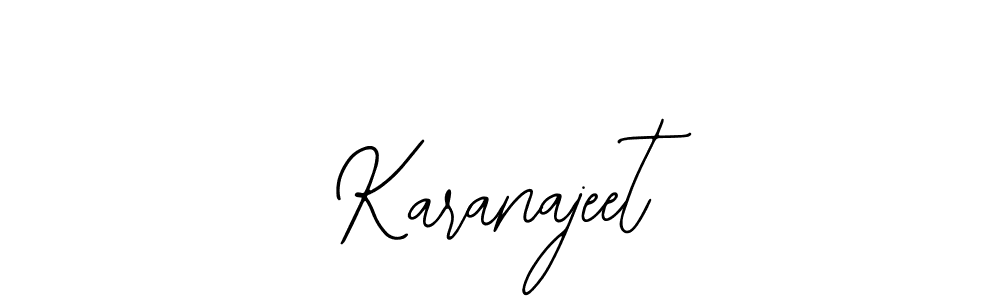 The best way (Bearetta-2O07w) to make a short signature is to pick only two or three words in your name. The name Karanajeet include a total of six letters. For converting this name. Karanajeet signature style 12 images and pictures png