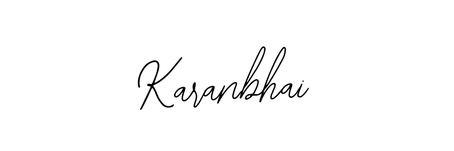Make a beautiful signature design for name Karanbhai. With this signature (Bearetta-2O07w) style, you can create a handwritten signature for free. Karanbhai signature style 12 images and pictures png