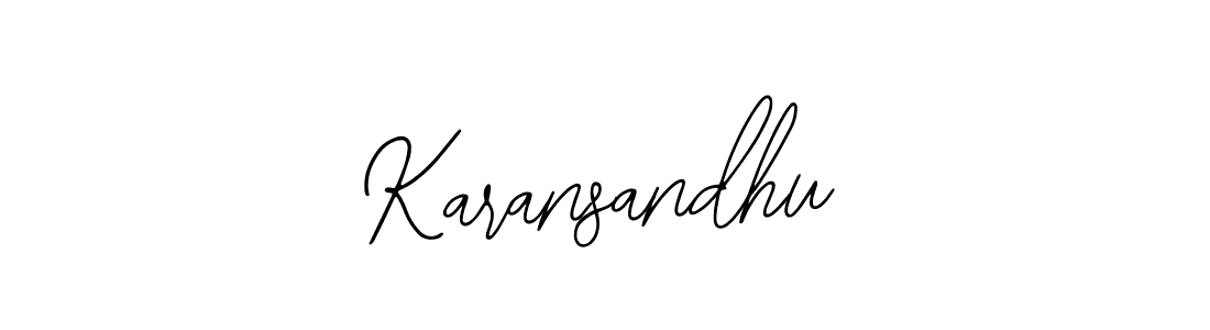 Karansandhu stylish signature style. Best Handwritten Sign (Bearetta-2O07w) for my name. Handwritten Signature Collection Ideas for my name Karansandhu. Karansandhu signature style 12 images and pictures png