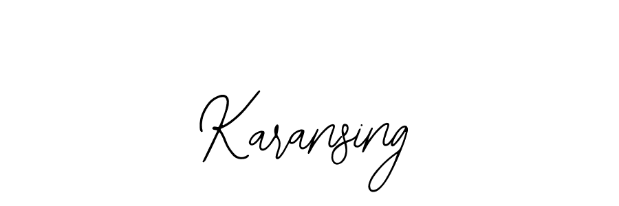 Design your own signature with our free online signature maker. With this signature software, you can create a handwritten (Bearetta-2O07w) signature for name Karansing. Karansing signature style 12 images and pictures png