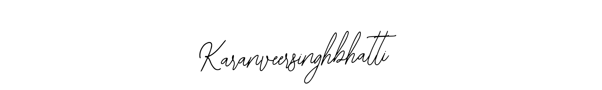 Design your own signature with our free online signature maker. With this signature software, you can create a handwritten (Bearetta-2O07w) signature for name Karanveersinghbhatti. Karanveersinghbhatti signature style 12 images and pictures png