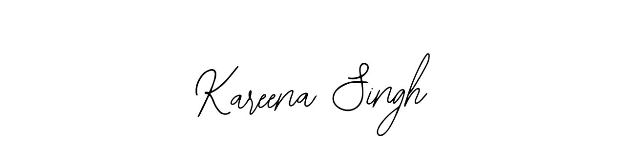 if you are searching for the best signature style for your name Kareena Singh. so please give up your signature search. here we have designed multiple signature styles  using Bearetta-2O07w. Kareena Singh signature style 12 images and pictures png