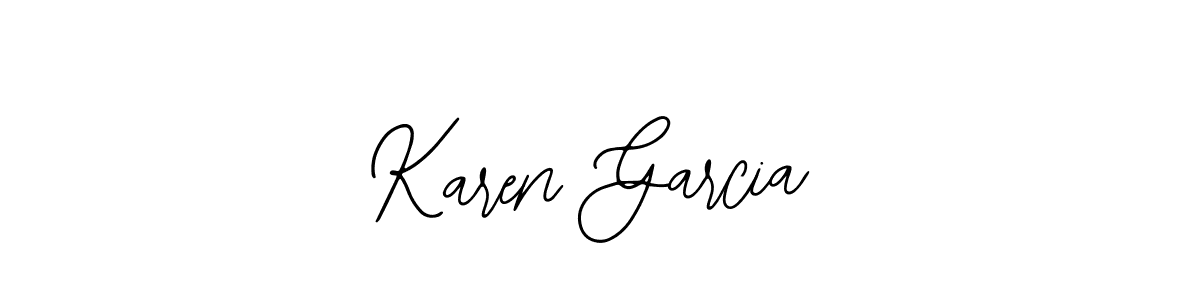 How to make Karen Garcia name signature. Use Bearetta-2O07w style for creating short signs online. This is the latest handwritten sign. Karen Garcia signature style 12 images and pictures png