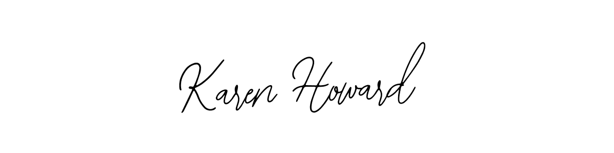 How to Draw Karen Howard signature style? Bearetta-2O07w is a latest design signature styles for name Karen Howard. Karen Howard signature style 12 images and pictures png