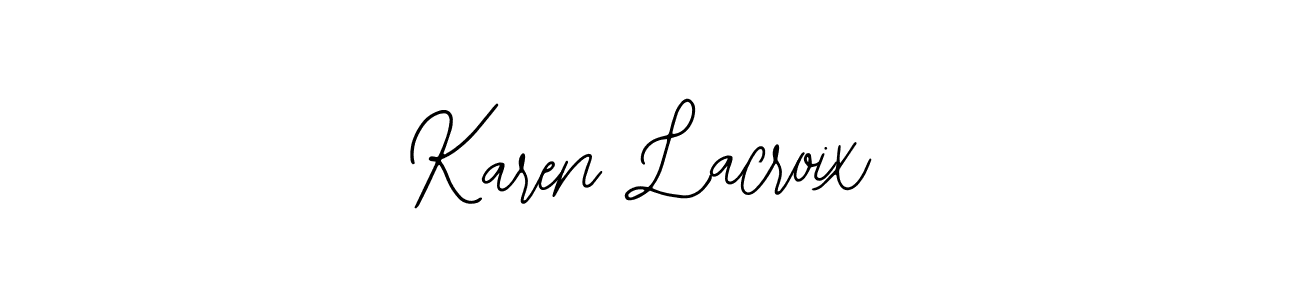 Also You can easily find your signature by using the search form. We will create Karen Lacroix name handwritten signature images for you free of cost using Bearetta-2O07w sign style. Karen Lacroix signature style 12 images and pictures png