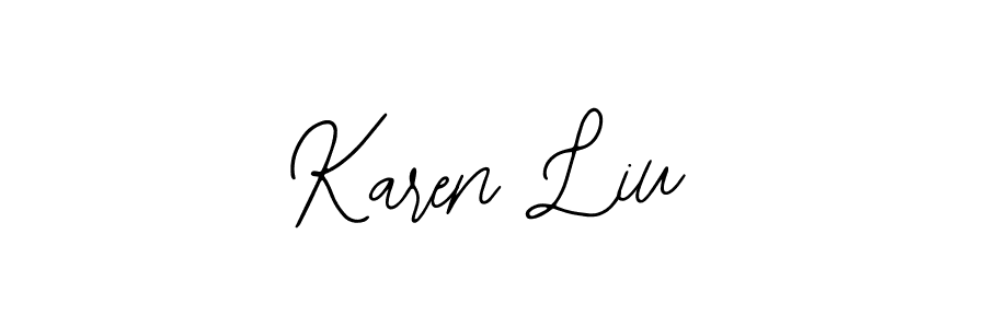How to make Karen Liu signature? Bearetta-2O07w is a professional autograph style. Create handwritten signature for Karen Liu name. Karen Liu signature style 12 images and pictures png