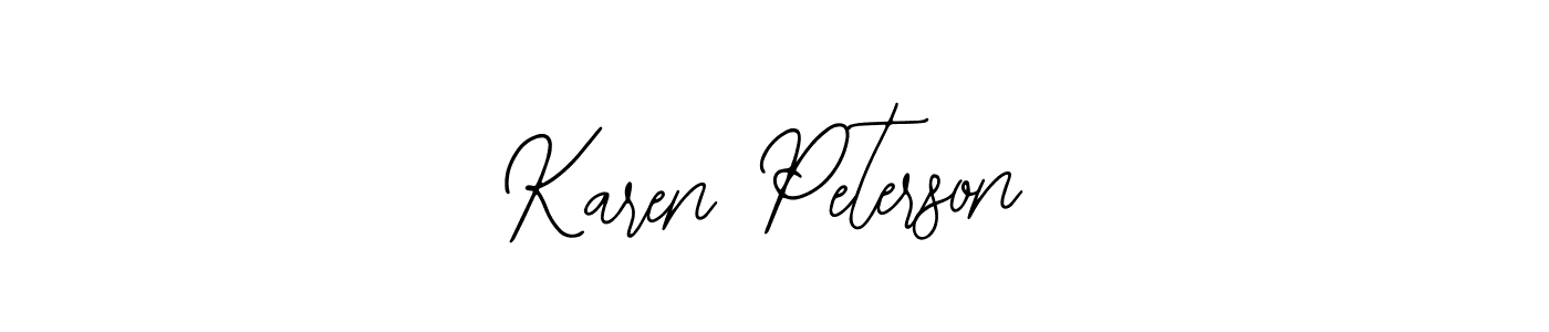 Create a beautiful signature design for name Karen Peterson. With this signature (Bearetta-2O07w) fonts, you can make a handwritten signature for free. Karen Peterson signature style 12 images and pictures png