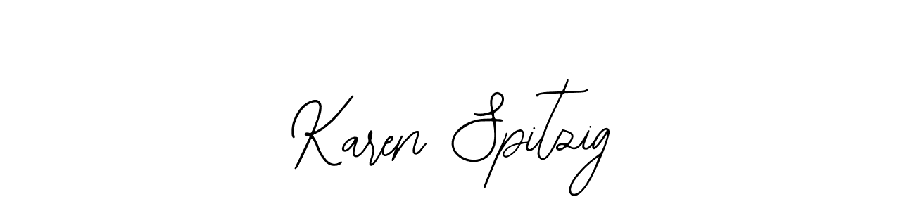 How to Draw Karen Spitzig signature style? Bearetta-2O07w is a latest design signature styles for name Karen Spitzig. Karen Spitzig signature style 12 images and pictures png