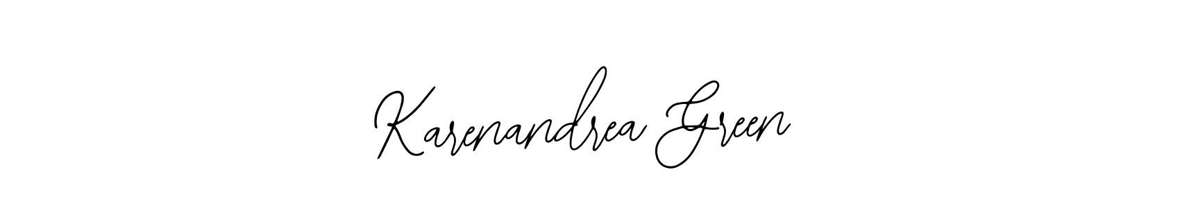 Similarly Bearetta-2O07w is the best handwritten signature design. Signature creator online .You can use it as an online autograph creator for name Karenandrea Green. Karenandrea Green signature style 12 images and pictures png