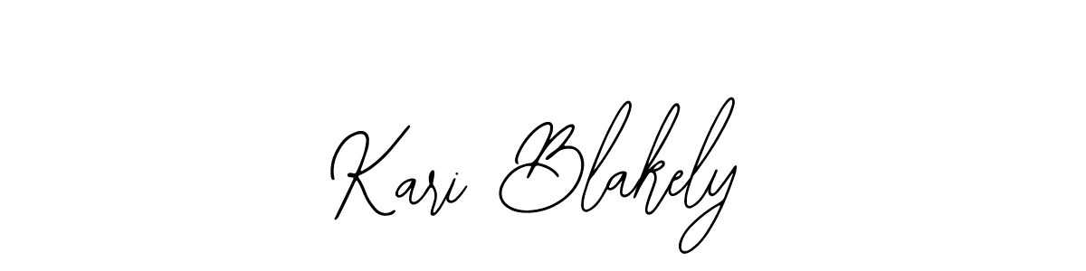 You should practise on your own different ways (Bearetta-2O07w) to write your name (Kari Blakely) in signature. don't let someone else do it for you. Kari Blakely signature style 12 images and pictures png