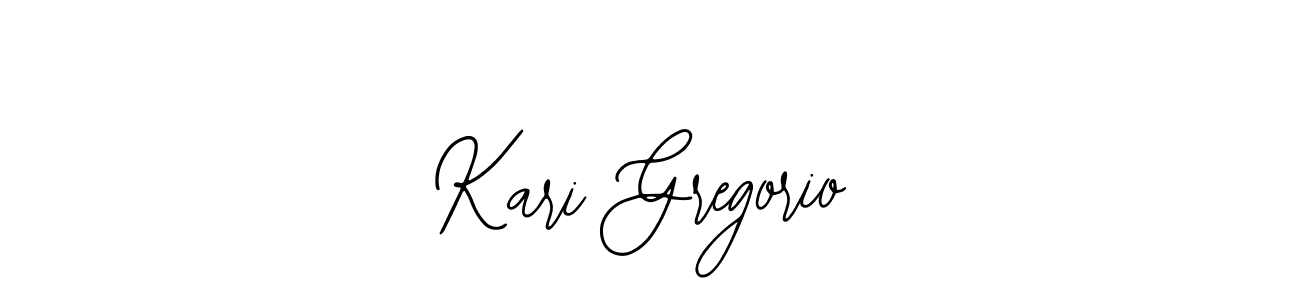 Create a beautiful signature design for name Kari Gregorio. With this signature (Bearetta-2O07w) fonts, you can make a handwritten signature for free. Kari Gregorio signature style 12 images and pictures png