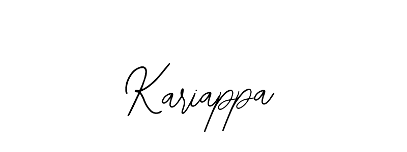 Use a signature maker to create a handwritten signature online. With this signature software, you can design (Bearetta-2O07w) your own signature for name Kariappa. Kariappa signature style 12 images and pictures png