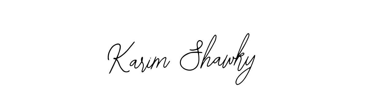 Design your own signature with our free online signature maker. With this signature software, you can create a handwritten (Bearetta-2O07w) signature for name Karim Shawky. Karim Shawky signature style 12 images and pictures png