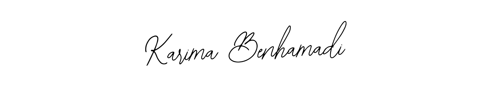 Make a beautiful signature design for name Karima Benhamadi. Use this online signature maker to create a handwritten signature for free. Karima Benhamadi signature style 12 images and pictures png
