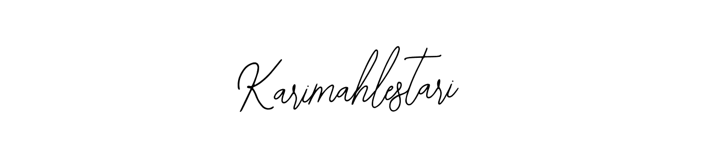 How to Draw Karimahlestari signature style? Bearetta-2O07w is a latest design signature styles for name Karimahlestari. Karimahlestari signature style 12 images and pictures png