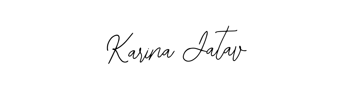 Make a short Karina Jatav signature style. Manage your documents anywhere anytime using Bearetta-2O07w. Create and add eSignatures, submit forms, share and send files easily. Karina Jatav signature style 12 images and pictures png