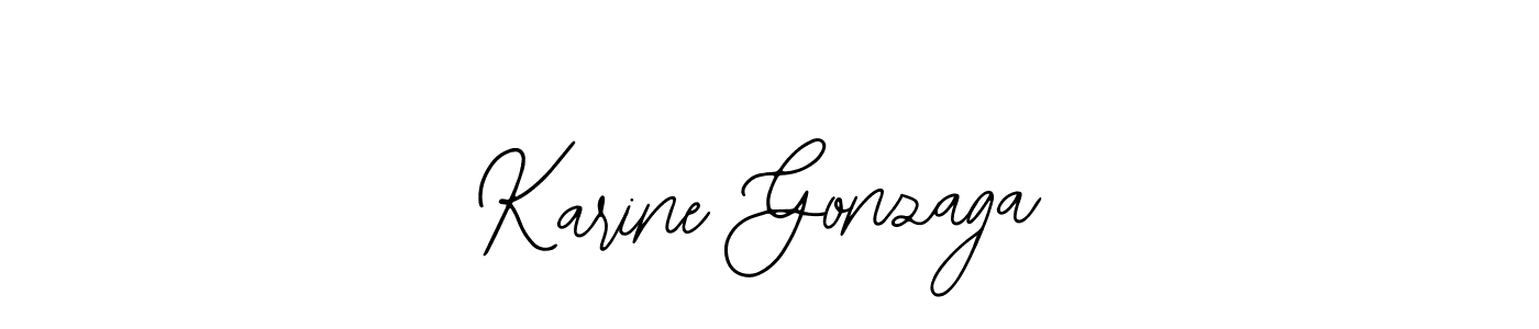 Make a short Karine Gonzaga signature style. Manage your documents anywhere anytime using Bearetta-2O07w. Create and add eSignatures, submit forms, share and send files easily. Karine Gonzaga signature style 12 images and pictures png