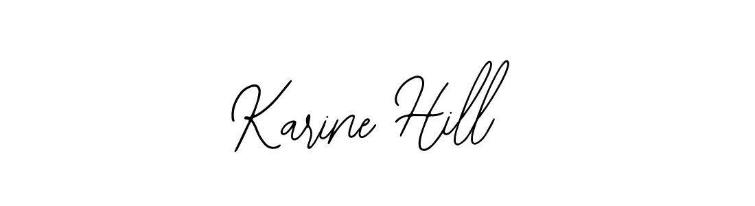 This is the best signature style for the Karine Hill name. Also you like these signature font (Bearetta-2O07w). Mix name signature. Karine Hill signature style 12 images and pictures png